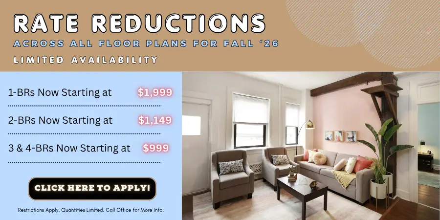 Hamilton Court Rate Reduction Across All Floor Plans